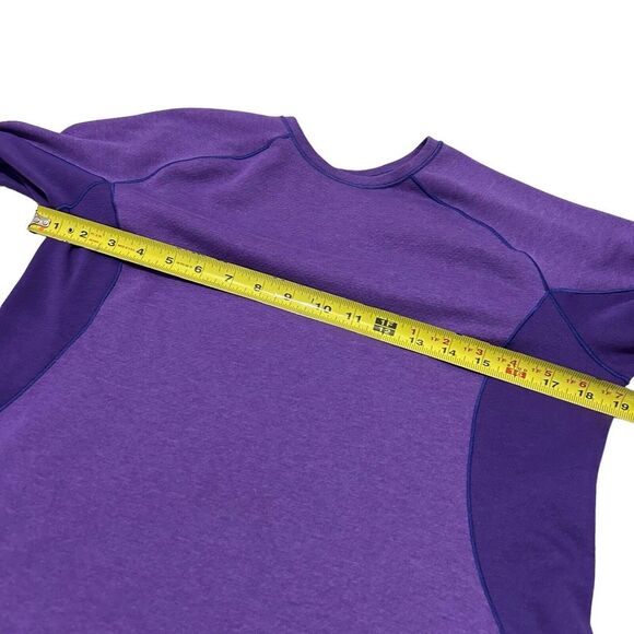 Patagonia Capilene 3 Midweight Crew Neck Long Sleeve Tee Shirt M Purple - Picture 7 of 10